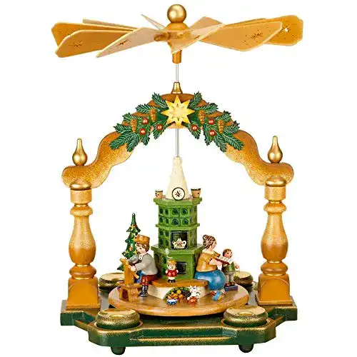 Weihnachtspyramide von Hubrig Volkskunst – Erzgebirge Handarbeit