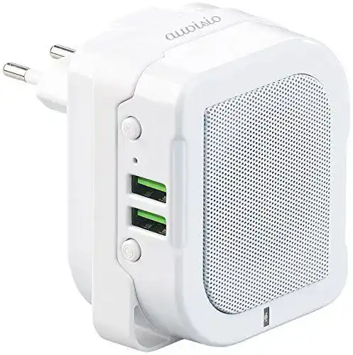 Steckdosenradio von Auvisio mit Bluetooth-Funktion und Powerbank