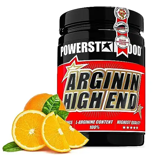 L-Arginin-Pulver von Powerstar Food – Hochdosiert und Vegan