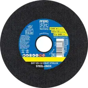 Trennscheibe 125 mm für Metall von Pferd Tools 25 Stück