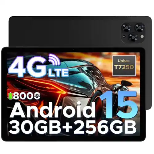 Doogee Tab G6 Tablet 256GB, 11 Zoll, Android 15, 30GB RAM