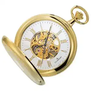 Dugena Herren Taschenuhr 4460307-1 Savonette Handaufzug