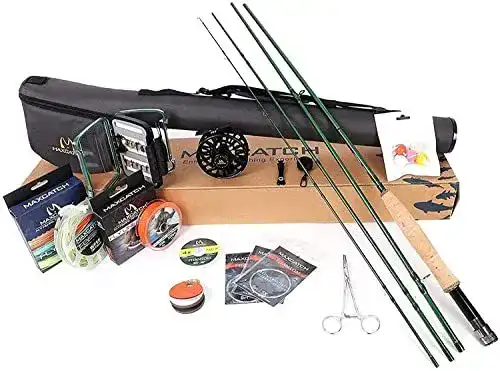 Fliegenrute und Avid Rolle Combo von Maximumcatch für Fliegenfischen