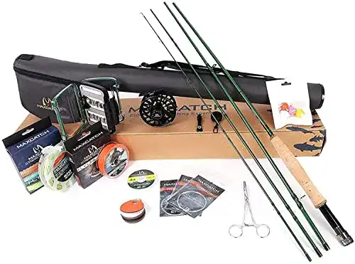 Fliegenrute und Avid Rolle Combo von Maximumcatch für Fliegenfischen