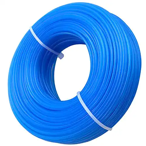 Mähfaden Zeqeey Trimmerfaden Nylon 1,6mm Durchmesser 100m