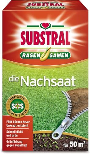 Rasen-Nachsaat Substral Rasensamen für Rasenreparatur und Nachsaat