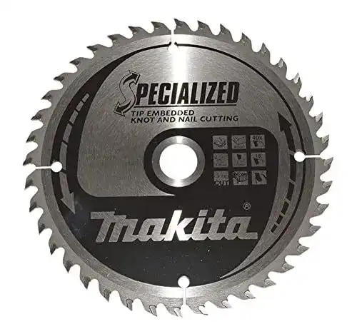 Makita Specialized Sägeblatt 165 x 20 mm für präzise Metallschnitte