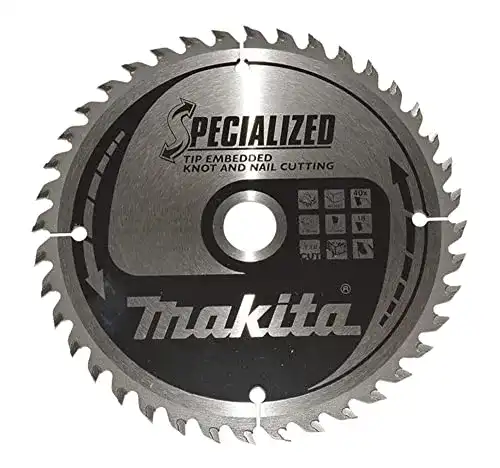Makita Specialized Sägeblatt 165 x 20 mm für präzise Metallschnitte
