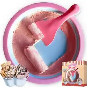 Eisplatte MikaMax Eis Teppanyaki Platte für Eiscreme Rollen