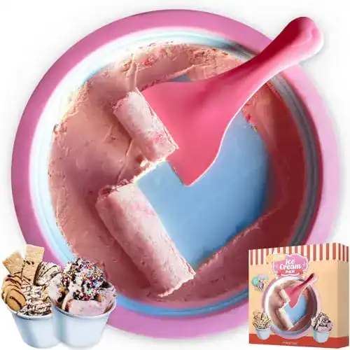 Eisplatte MikaMax Eis Teppanyaki Platte für Eiscreme Rollen