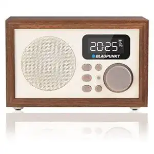 Radiowecker Blaupunkt HR5BR in Holzoptik mit MP3 und USB