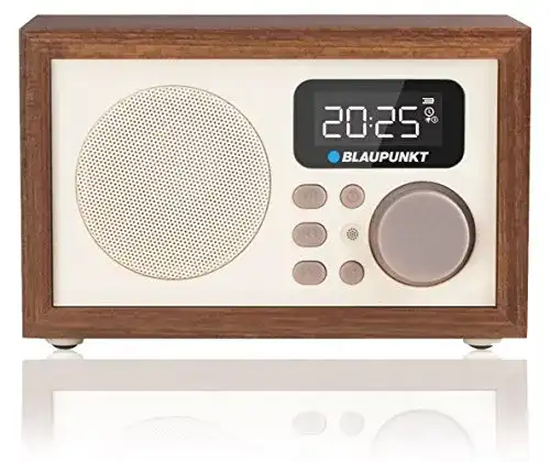 Radiowecker Blaupunkt HR5BR in Holzoptik mit MP3 und USB
