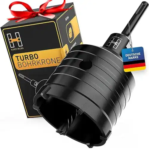 Diamantbohrkrone Hardtwerk Turbo Bohrkrone 68mm SDS Plus