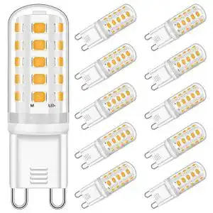 G9 LED Lampen dimmbar 2700K warmweiß, entspricht 50W Halogen