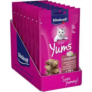 Vitakraft Katzenfutter Cat YUMS Liver 9x40g