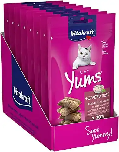 Vitakraft Katzenfutter Cat YUMS Liver 9x40g