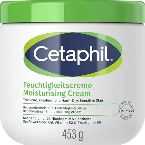 Cetaphil Feuchtigkeitscreme für trockene Haut bei Schuppenflechte, 453g