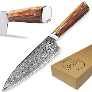 Gyuto Messer Shoko Damastmesser mit individueller Gravur