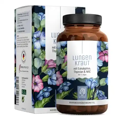 Erkältungskapseln mit Eukalyptusöl und Lungenkraut – 120 Stück