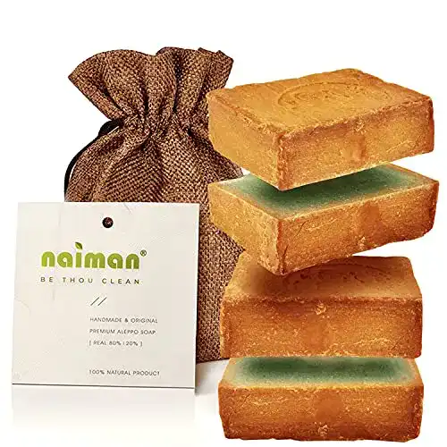 Aleppo-Seife Naiman 20% Lorbeeröl – 400g Premium Qualität
