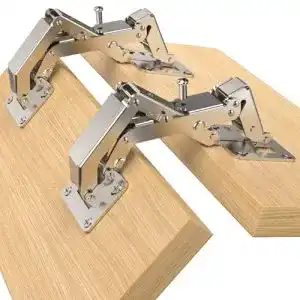 Schrankscharniere Furniware 2 Stück mit 170 Grad Soft Close Mechanismus