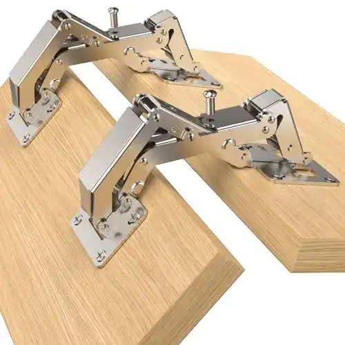 Schrankscharniere Furniware 2 Stück mit 170 Grad Soft Close Mechanismus