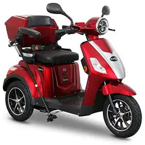 Elektromobil Rolektro E-Trike 15 V.2 Rot 15 km/h Seniorenmobil