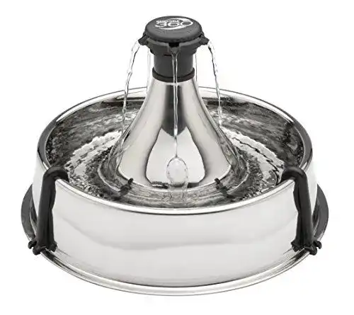 Katzenbrunnen PetSafe Drinkwell Edelstahl Trinkbrunnen 360