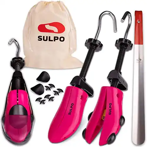 Schuhdehner SULPO Schuhspanner aus Kunststoff für optimale Schuhpflege