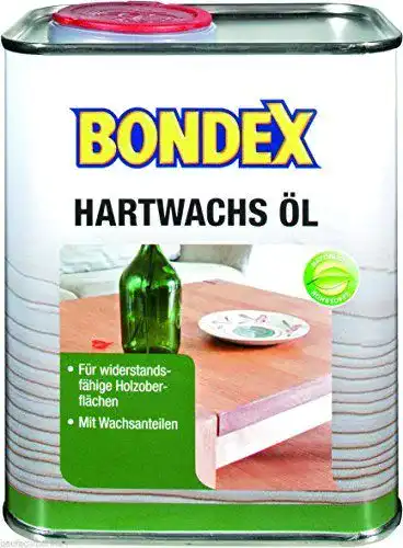 Bondex Hartwachsöl 0,75 l für Holzpflege und Versiegelung