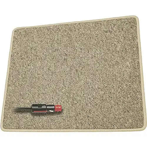 Heizteppich ProCar 12 V/25 W 60 x 40 cm in Braun