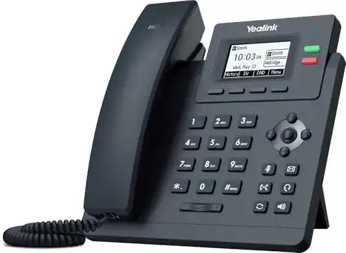 IP-Telefon Yealink SIP-T31P mit HD-Stimme und Ethernet-Switch