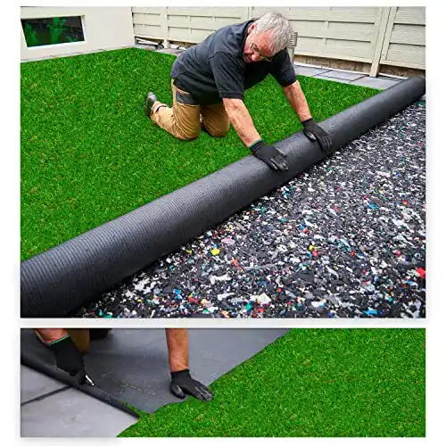 Kunstrasen für Balkon und Terrasse – 38mm Höhe, wasserdurchlässig