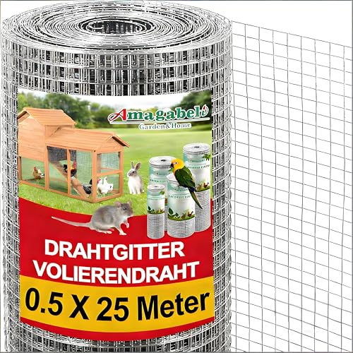 Maulwurfgitter Amagabeli Garden & Home 0,5m x 25m