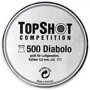 Luftgewehr-Munition Topshot H&N Sport Diabolo für Luftgewehre und Luftpistolen