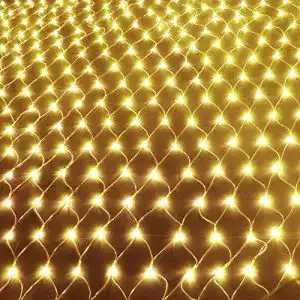 Lichternetz mit LED 6 x 4m in Warmweiß für Innen- und Außenbereich