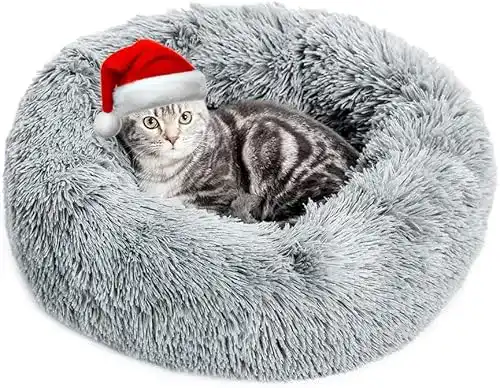 Katzenbett für kleine Hunde und Katzen, warm und gemütlich