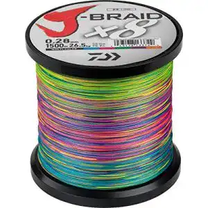 Daiwa JBraid 8 Braid Geflochtene Angelschnur 1500m 0.35mm