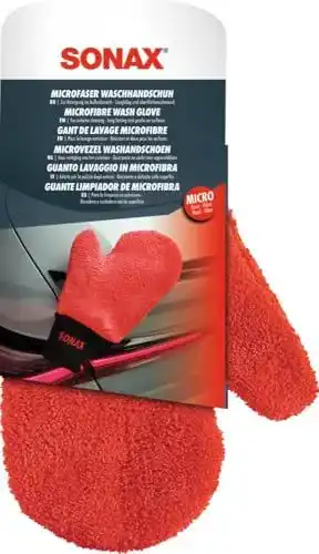 SONAX Microfaser Waschhandschuh für die Fahrzeugreinigung