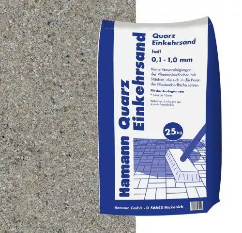 Fugensand Hamann Mercatus GmbH Quarz Einkehrsand 25 kg Sack