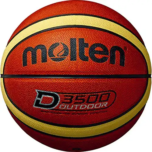 Molten Damen Basketball B6D3500 in Orange Größe 6