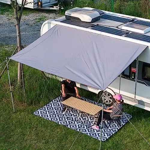 Dulepax Wohnwagen-Markise für Vorzelte und Sonnensegel