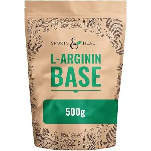 L-Arginin Pulver von CDF Sports & Health Solutions – 500g Arginin Base