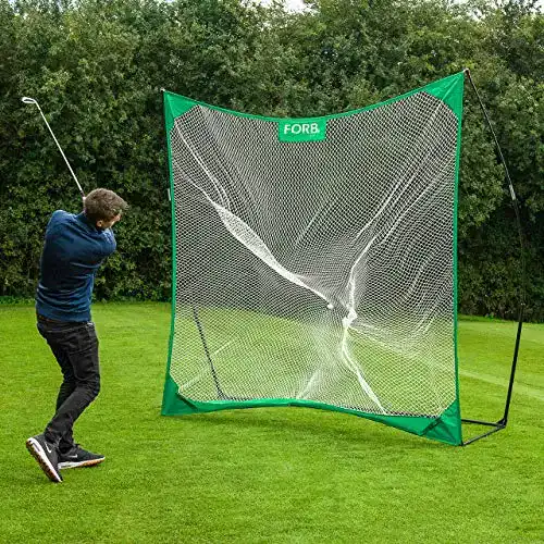 Golf Übungsnetz FORB Profi Pop-Up – Tragbares Golfnetz für Zuhause