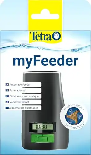 Futterautomat für Zierfische Tetra myFeeder für Teich und Aquarium