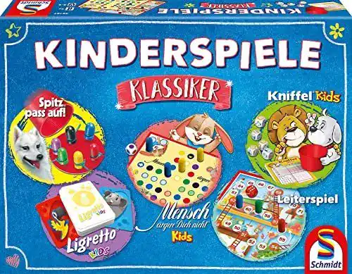 Spielesammlung Schmidt Spiele 49189 für Kinder und Familien