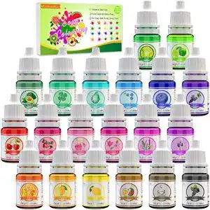 Seifenfarbe Decorrom Set 20 Stück à 6 ml – Flüssige Färbung für Seifen