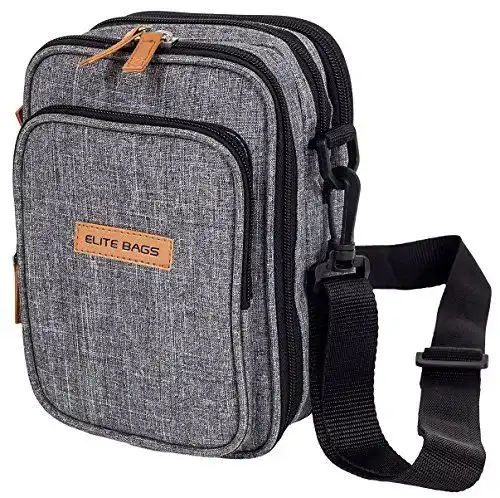 Diabetikertasche EB FIT’S EVO in grau-bitone