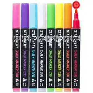 Whiteboard Marker Stationery Island Kreidestifte für Tafel und Fenster