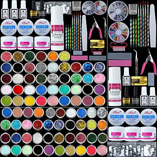 Acryl Nail Kit mit Acrylpulver und Flüssigkeit für Nageldesign